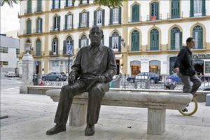 Picasso Estatua en Málaga